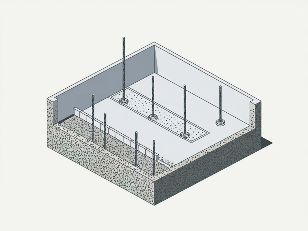 Budowa fundamentu pod garaż