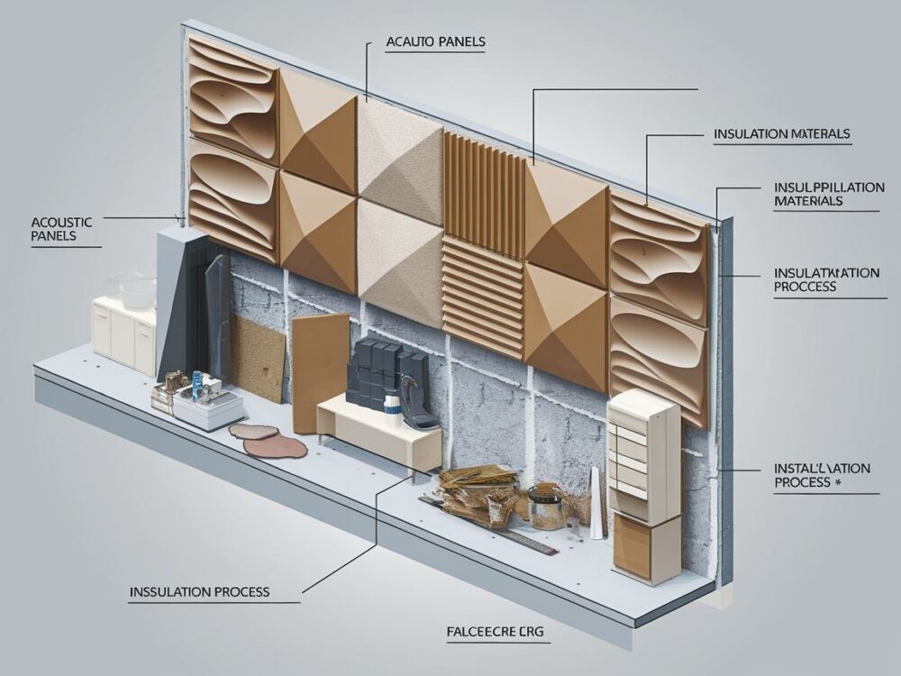 Materiały do wygłuszenia pomieszczenia
