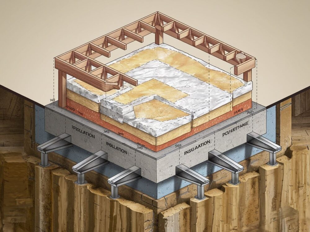 Ocieplanie fundamentów budynku