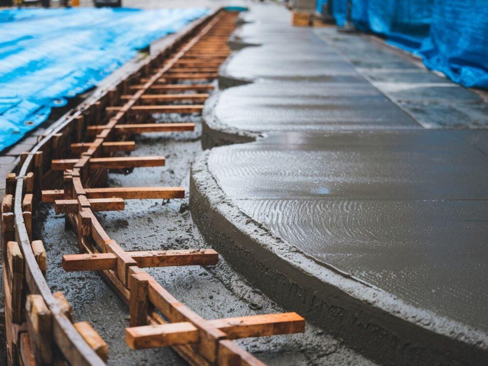 Wybór betonu do układania obrzeży